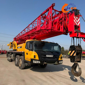 For sale: Used 2021 Sany 60-ton 5-section boom STC600T5 truck crane.