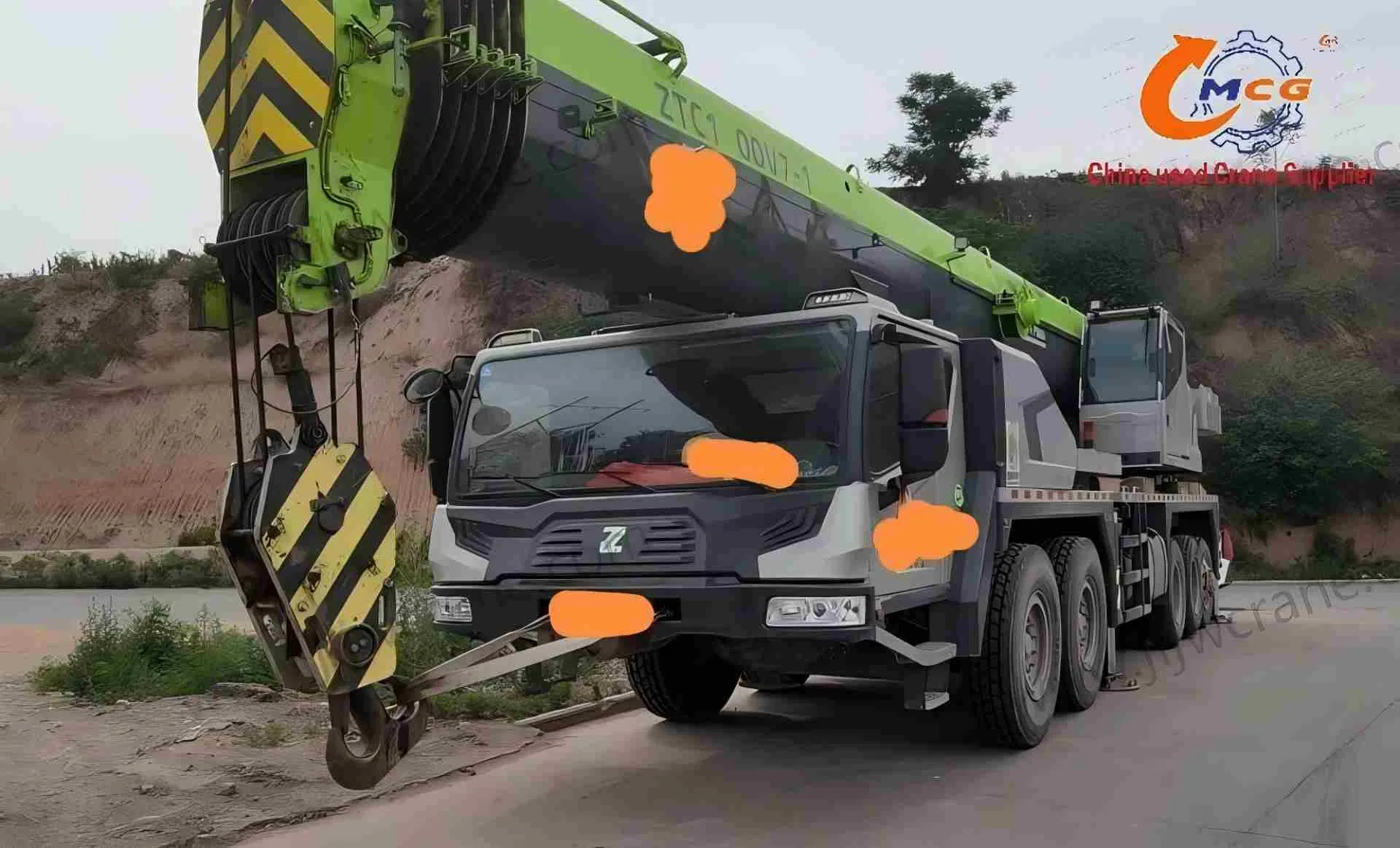 Affordable 2020 Zoom Lion 110 Ton Used Truck Crane - in Good Condition