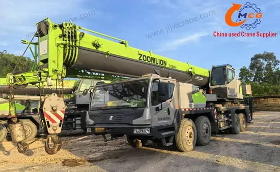 Reliable 55 Ton Zoom Lion Used Truck Crane for Sale, 2021 Model