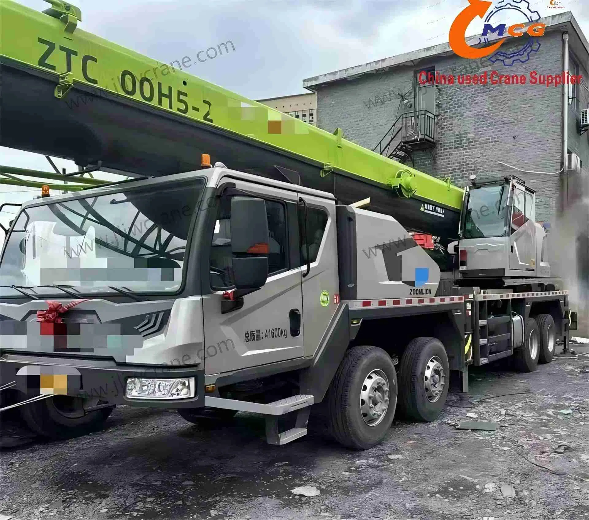 Reliable 55 Ton Zoom Lion Used Truck Crane for Sale, 2021 Model