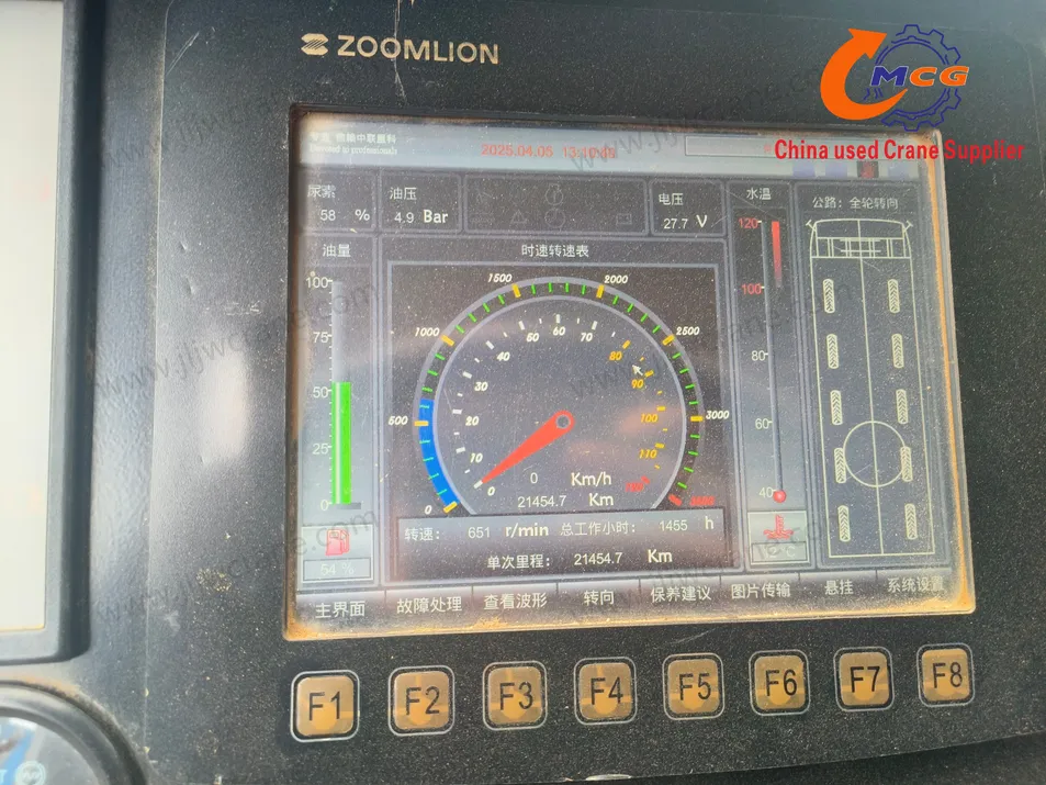 Used Truck Crane 2020 Zoomlion Zat130V All-Terrain Crane Truck-Mounted Crane Concrete Pump Truck Crawler Crane Rotary Drilling Rig Construction Machinery