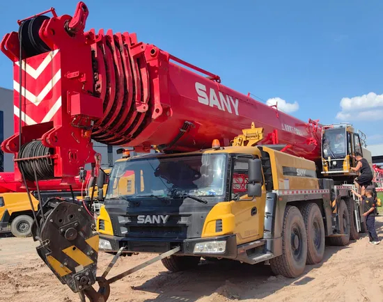 Used Mobile Truck Crane Sanysac 400 Ton All-Terrain Crane Chinese Brand Construction Machinery Truck Crane Pump Truck Excavator Rotary Drilling Rig Spare PAR