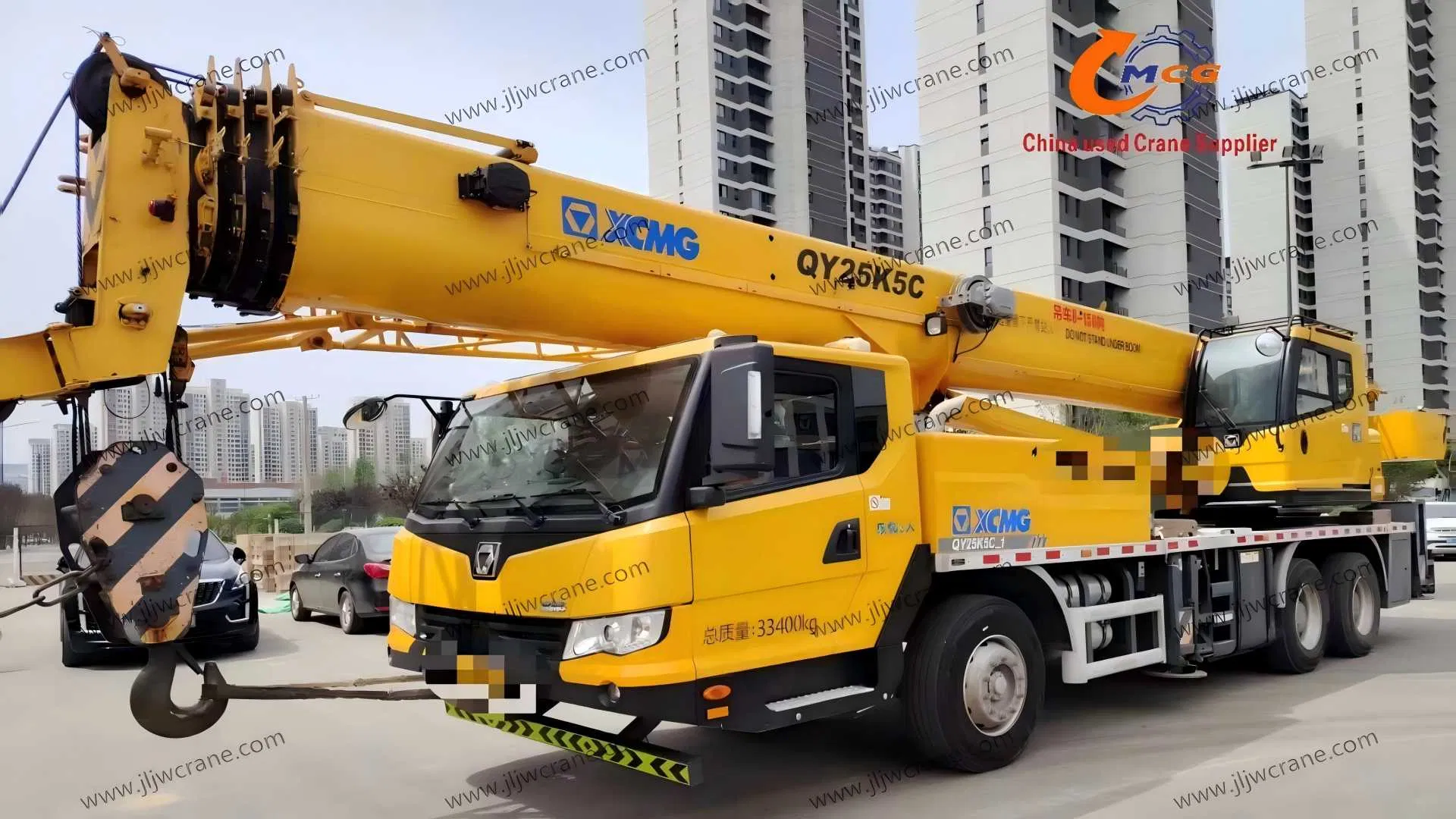 Affordable 2021 Xc Mg 25 Ton Used Truck Crane - in Good Condition