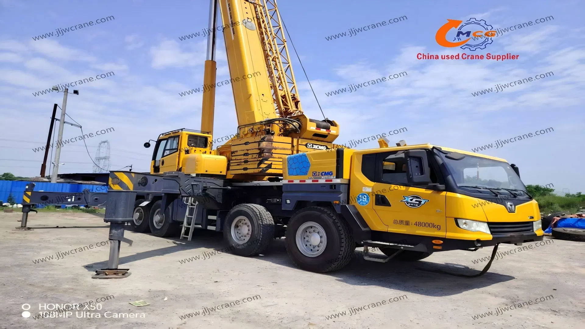 Affordable 2019 Xc Mg 80 Ton Truck Crane - Excellent Condition