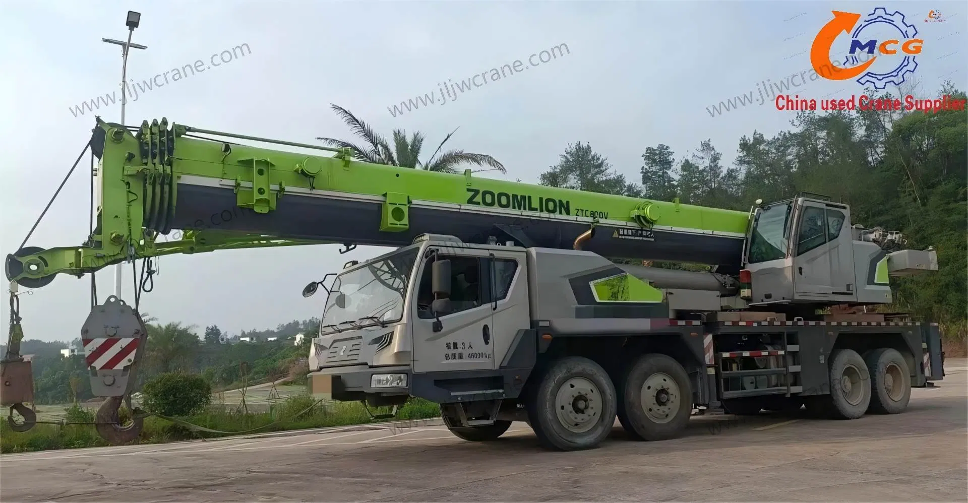 Affordable 2020 Zoomlion 70 Ton Used Truck Crane - Perfect for Heavy Lifting