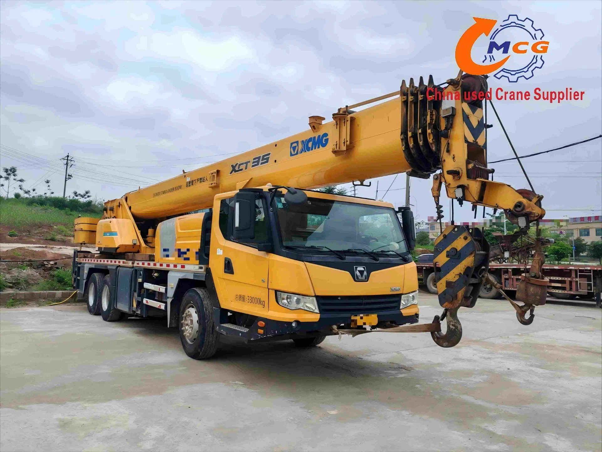 Transfer of High Cost-Effective 2019 Factory Xc Mg 25 Ton Truck Crane