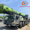 2021 Zoomlion 95-ton 7-section boom used truck crane, reasonably priced and in excellent condition.