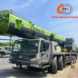 2021 Zoomlion 95-ton 7-section boom used truck crane, reasonably priced and in excellent condition.