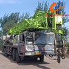 A reliable 2020 Zoomlion 55-ton, 5-section boom used truck crane at a reasonable price and in excellent condition.