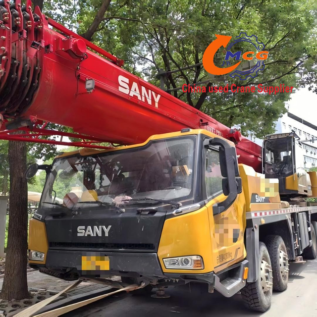 For sale: High-performance 2023 Sany 50-ton STC500C5-8 truck crane.