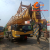 High-performance 2021 XCMG 75-ton 5-section boom used truck crane, inquiries welcome.