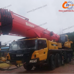 For Sale: Used 2021 Sany 90-ton 6-section boom STC900T6 truck crane, reasonable price.