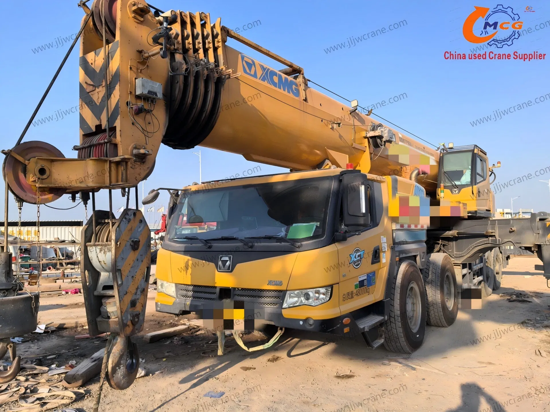 Affordable Used Truck Crane 2019 Xc Mg 90 Ton Truck Crane - Excellent Condition