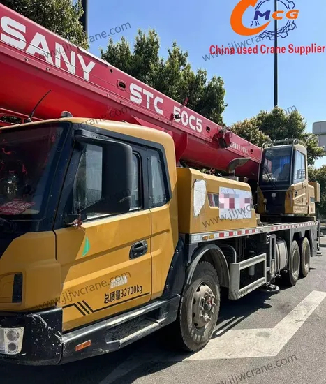 Used 2019 San Y Mobile Crane - 20 Ton All Terrain Truck