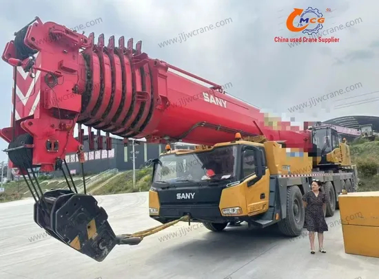 All-Terrain Crane Sanysac 300 Ton Used Mobile Truck Crane Construction Machinery Pump Truck Excavator Rotary Drilling Rig Spare PAR