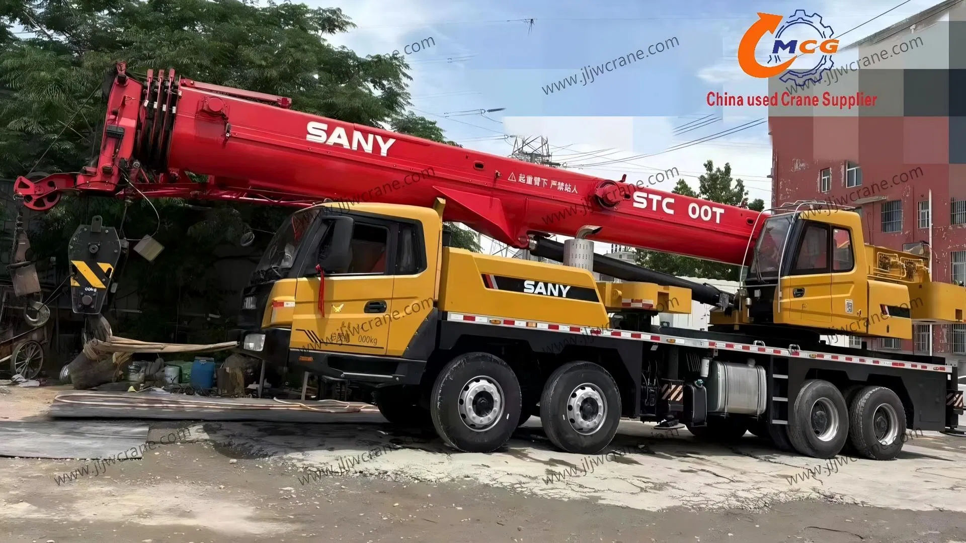Used Crane 2021 Stc40 Ton San Y All Terrain Crane Truck Crane Used Mobile Crane