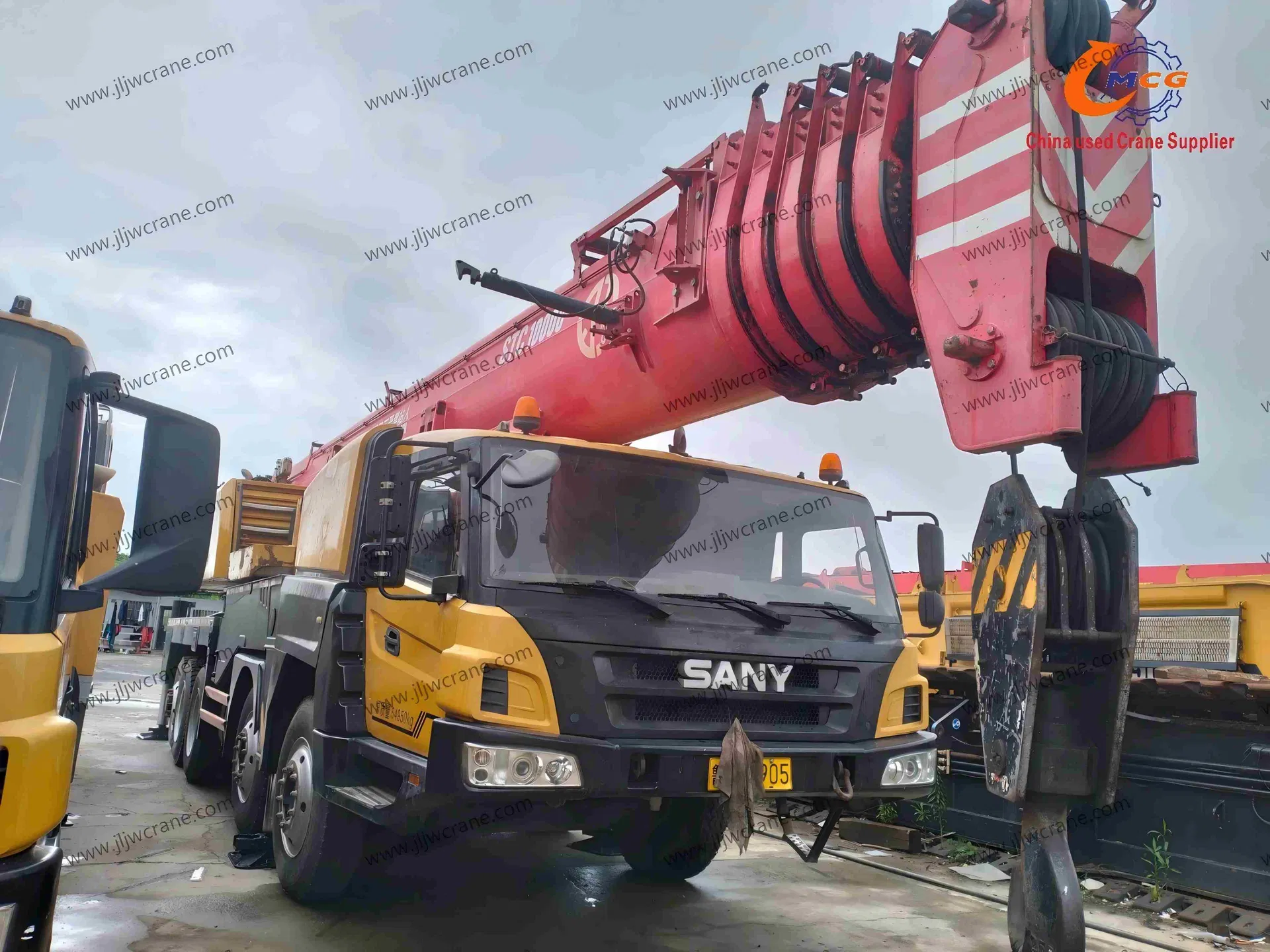 High Quality and Easy to Use Second Hand Crane 2017 Stc 100 Tons SA Ny Truck Crane