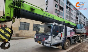 High-Quality Used Truck Crane 2022 Zoom Lion 25 Ton Truck Crane