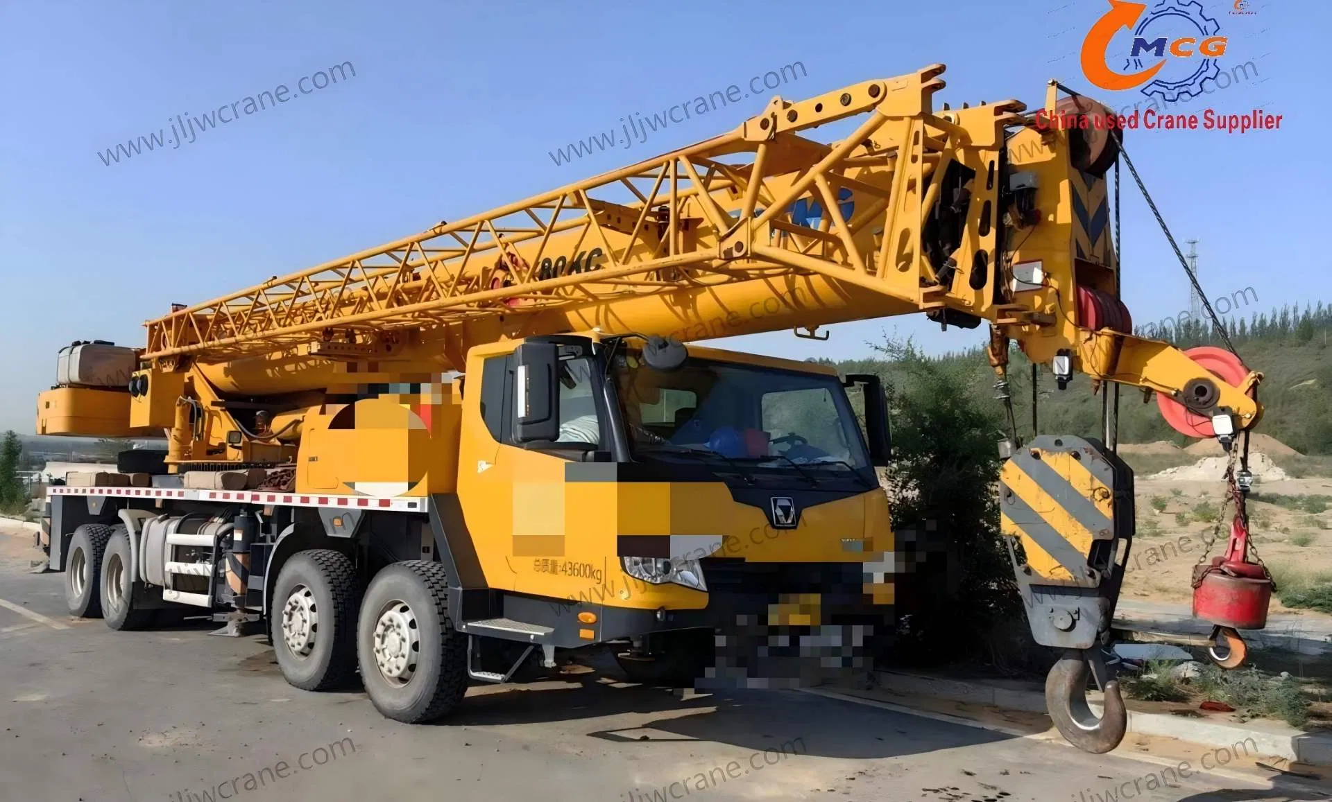 High-Quality 50 Ton 2021 Xc Mg Truck Crane Available Now