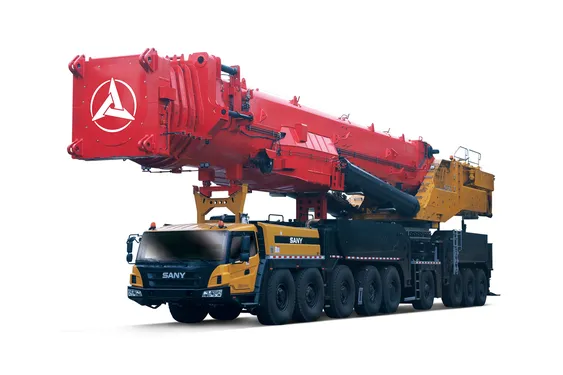 Used Crane 2024 Sac160 Ton San Y All Terrain Crane1600c8-8 Truck Crane Used Mobile Crane Crawler Cranes Construction Machinery