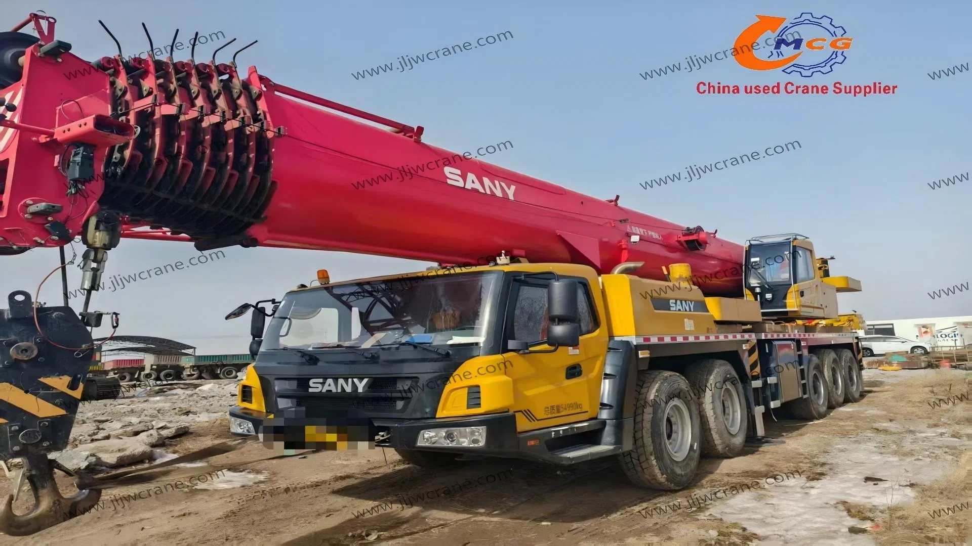 Used Crane 2022 Stc130 Ton San Y All Terrain Crane1300c8 Truck Crane Used Mobile Crane Crawler Cranes Construction Machinery