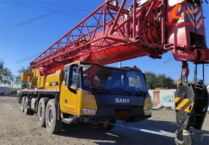 High Capacity 80 Ton Used Truck Crane Construction Machinery by San Y 2023