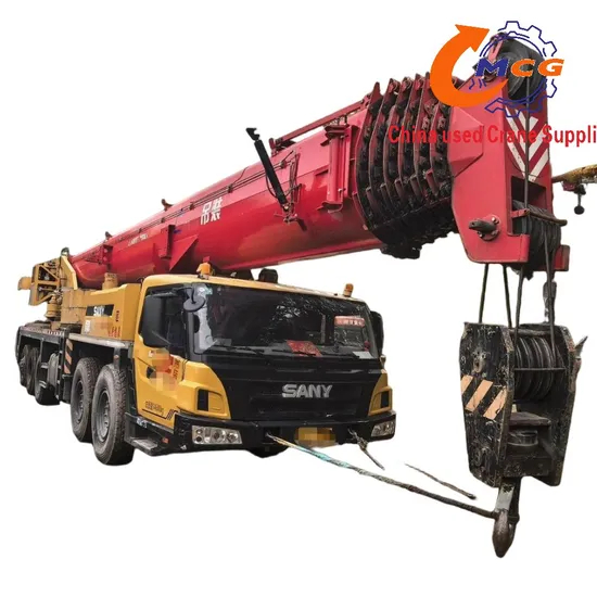 Reliable Used Truck Crane 2021 San Y Mobile 100 Tons Truck Crane Crawler Crane Parts