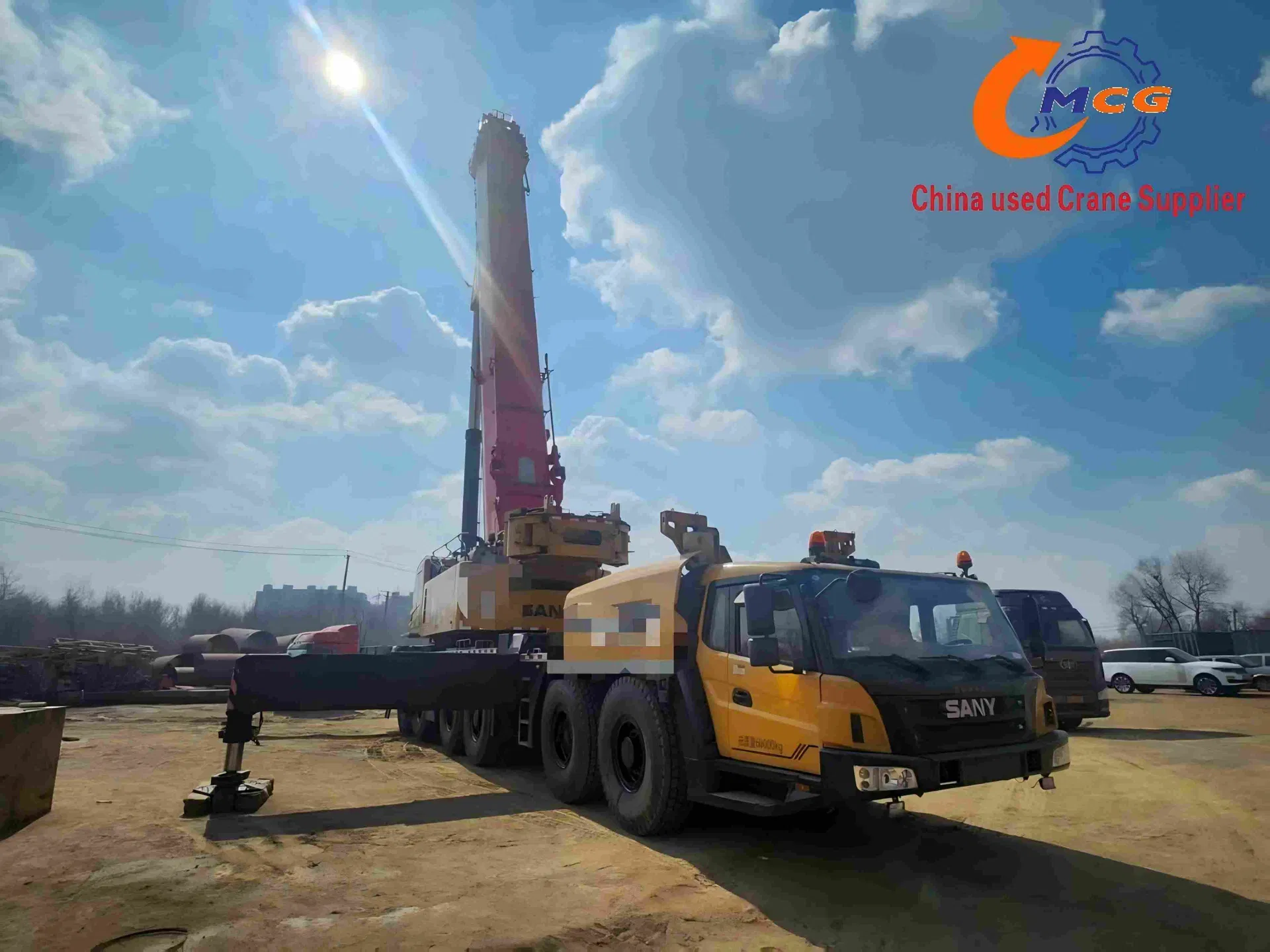 Used Crane 2021 Sac450 Ton San Y All Terrain Crane Truck Crane Used Mobile Crane