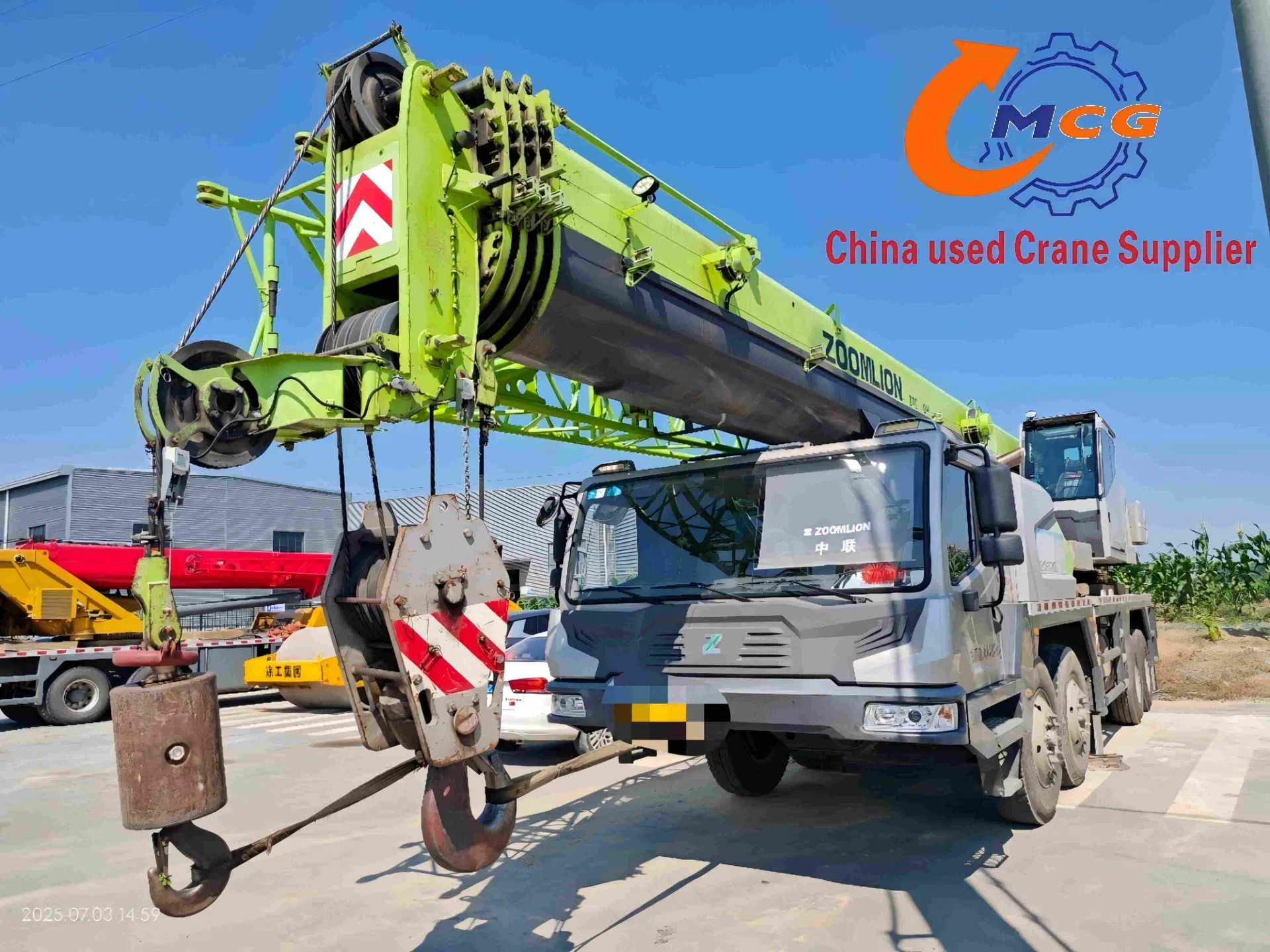 Reliable 2021 Zoomlion 55 Ton Used Crane in Excellent Condition