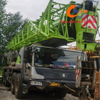 For sale: 2021 Zoomlion 80-ton 6-section boom used truck crane with low working hours