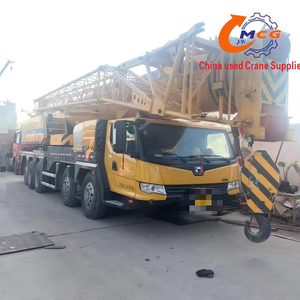 A 2020 XCMG 100-ton 6-section boom used truck crane for sale at a reasonable price. Excellent condition.