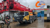 High-performance 2021 Sany 80-ton 5-section boom truck crane for sale.