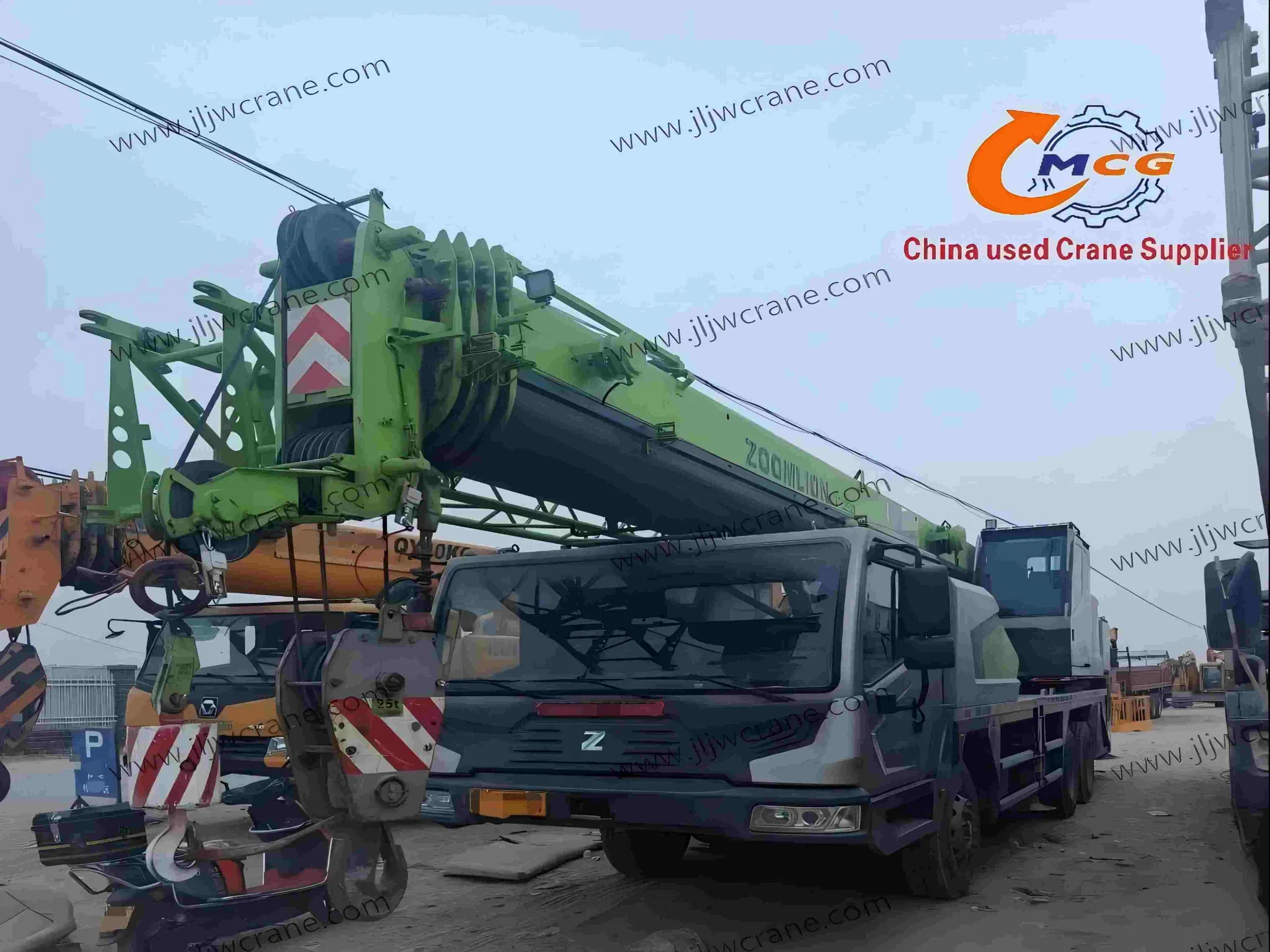 Cost-Effective 2021 Zoomlion 25t Used Truck Crane - in Good Condition