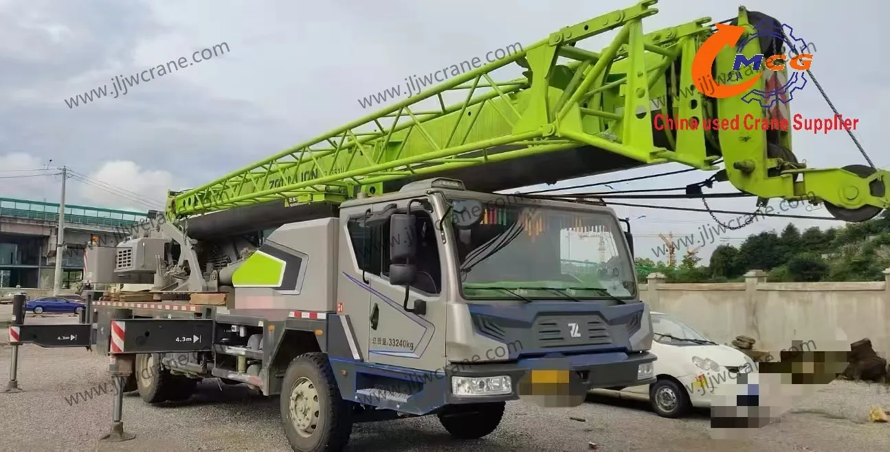 Cost-Effective 2018 Zoomlion 25t Second-Hand Truck Crane