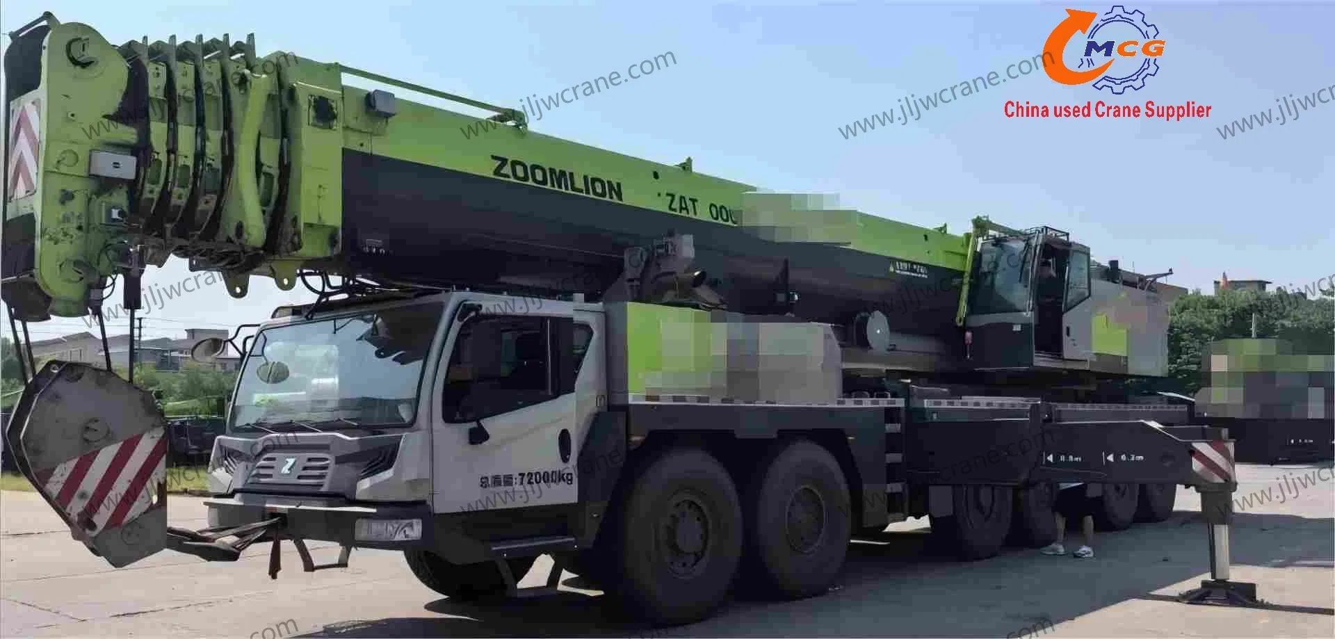 Affordable 2018 Zoomlion 300ton Used Truck Crane - in Good Condition