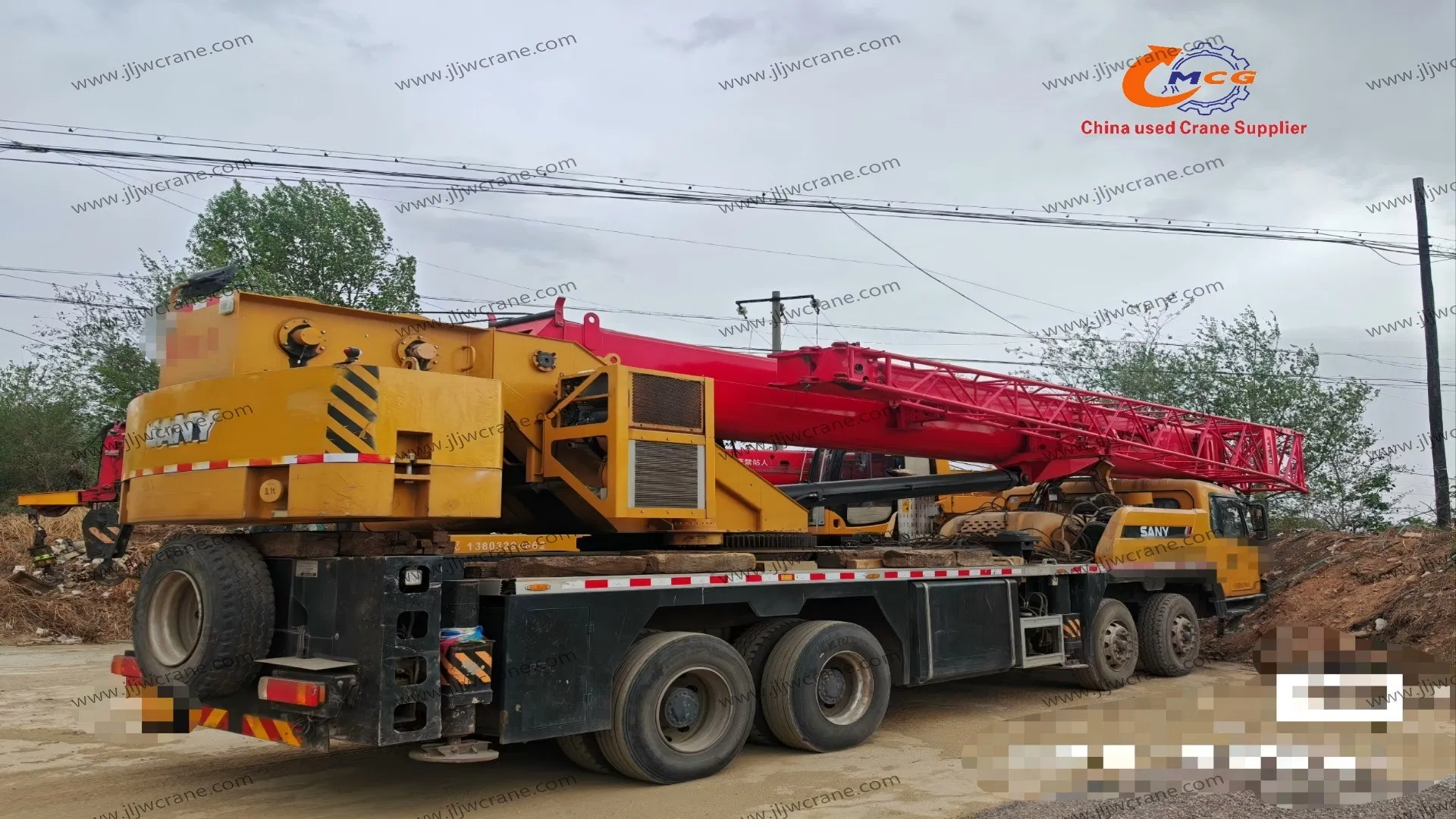 Used Crane 2020 Stc40 Ton San Y All Terrain Crane Truck Crane Used Mobile Crane