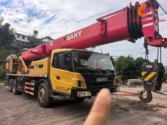 Used Truck Crane 2019 Stc25 Ton San Y Truck Crane Used Mobile Crane