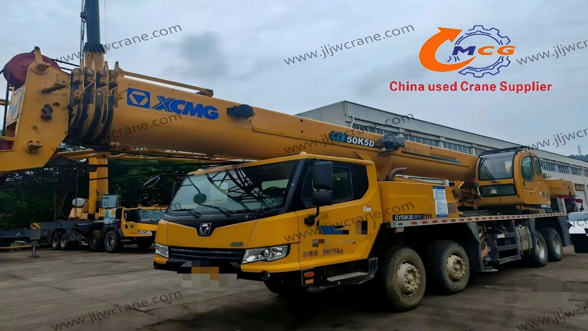 Great Value 2022 Xc Mg 50 Ton Used Truck Crane - in Good Condition