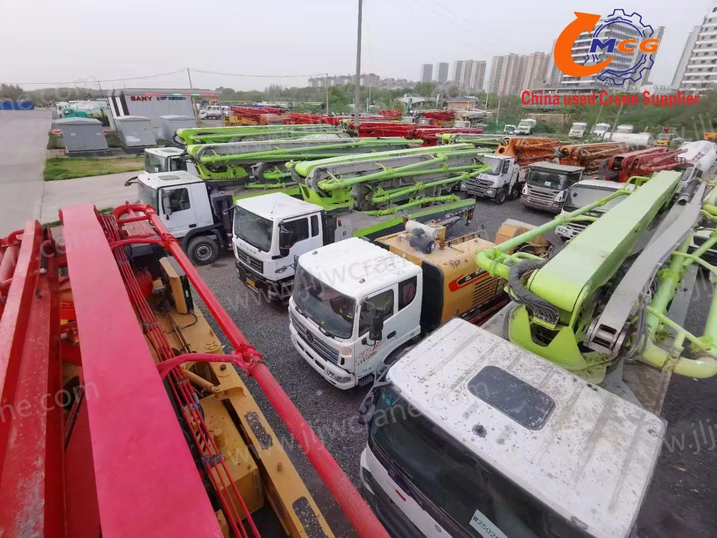 Reliable 56m Concrete Pump Truck Components for Global Buyers