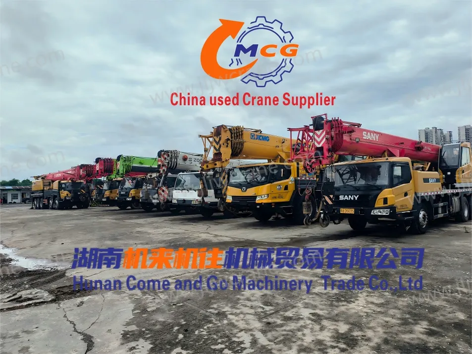 High-Performance Xc Mg 80 Ton Used Truck Crane From 2021 Available Now