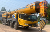 A used 2018 XCMG 100-ton 6-section boom truck crane in good condition and at a reasonable price.