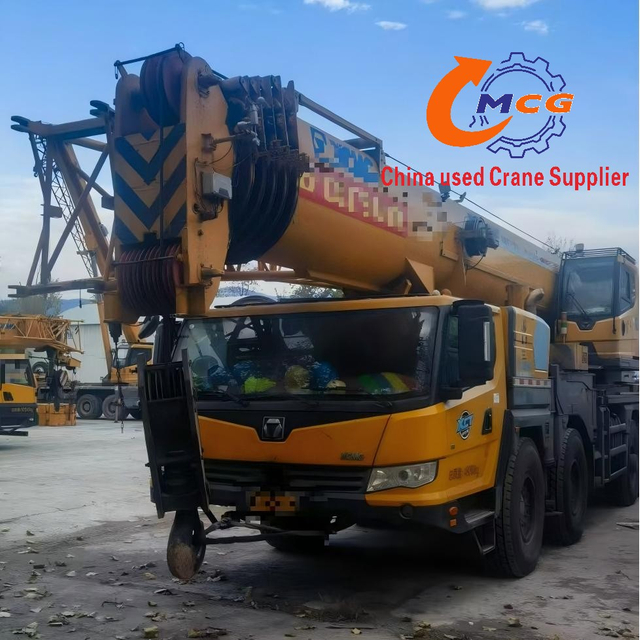 Used XCMG 90-ton XCT90L6 truck crane, manufactured in 2019