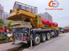 The 100-ton truck crane produced by Sany in 2022 worked for 3,400 hours and traveled 12,700 kilometers