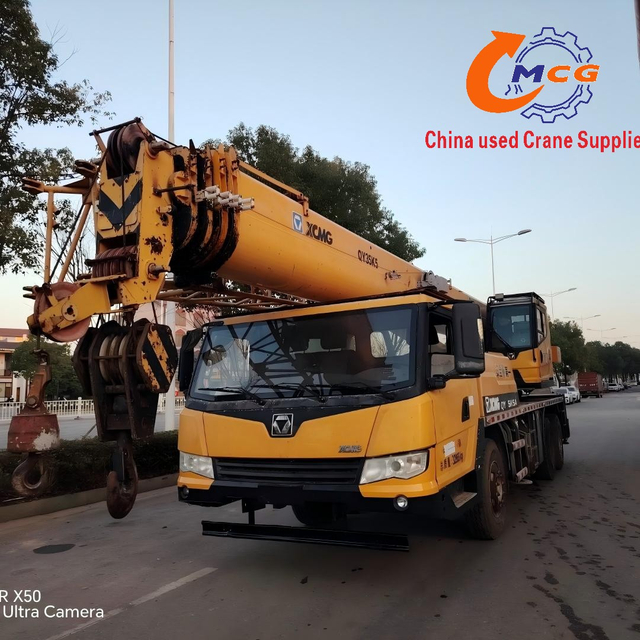 Used 2016 XCMG 25-ton QZ25K5A truck crane, high cost performance.