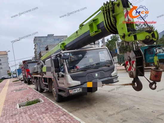 Cost-Effective 2021 Zoomlion 25-Ton Second-Hand Truck Crane, Crawler Crane