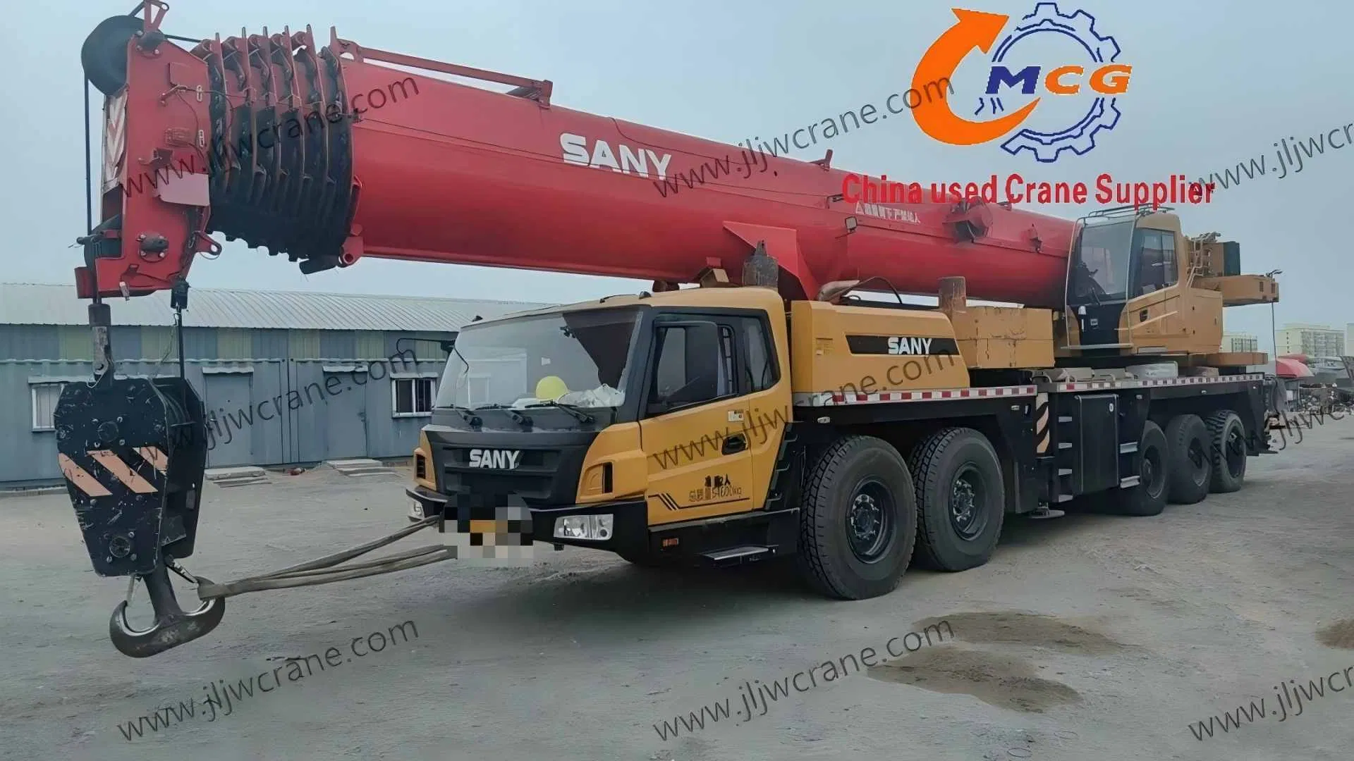 2021 Stc 100 Tons SA Ny All Terrain Crane Second Hand Truck Crane