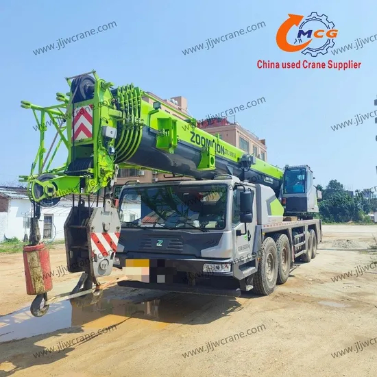 High-Quality 2021 Zoomlion 80 Ton Used Crane for Sale, Good Condition