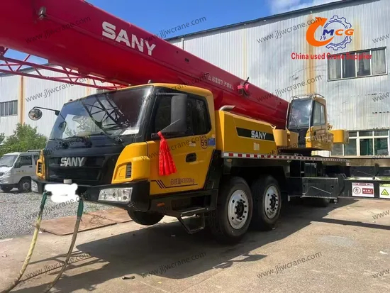 High Quality Second Hand Crane 2022 Stc55 Ton SA Ny All Terrain Crane Truck Crane