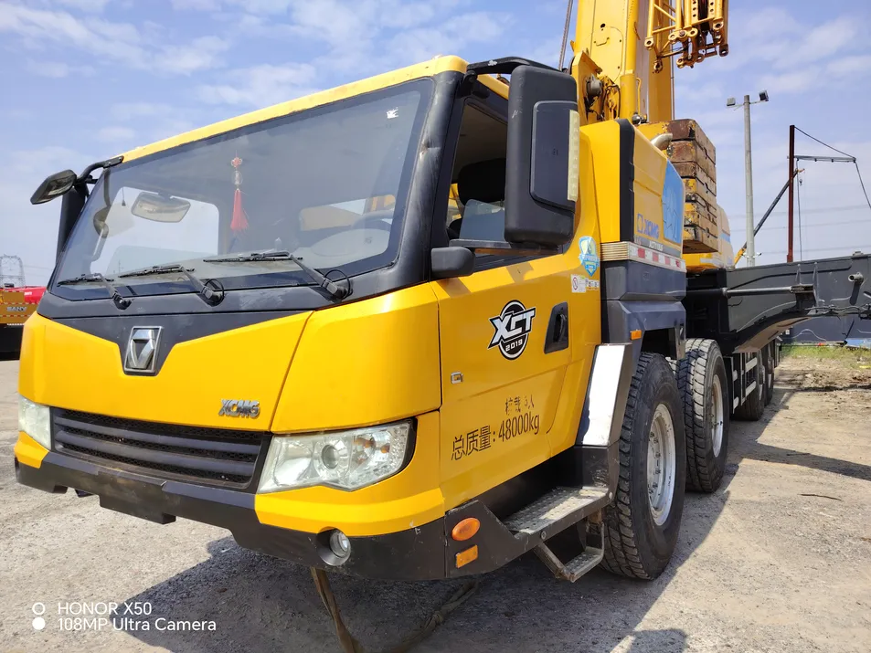 Excellent Condition Used Truck Crane 2019 Xc Mg 80 Ton Crane Available