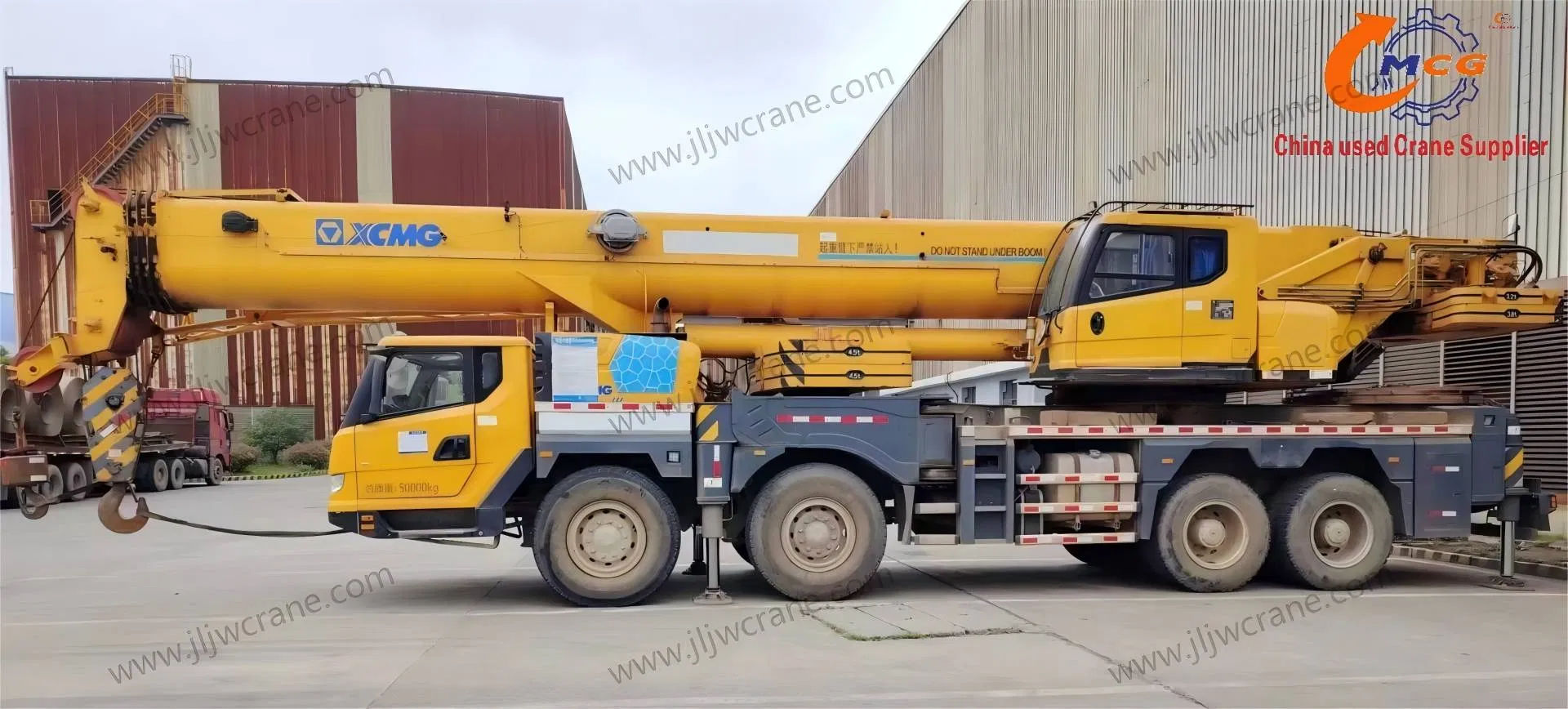 Affordable Used Truck Crane 2021 Xc Mg 80 Ton Truck Crane - Excellent Condition